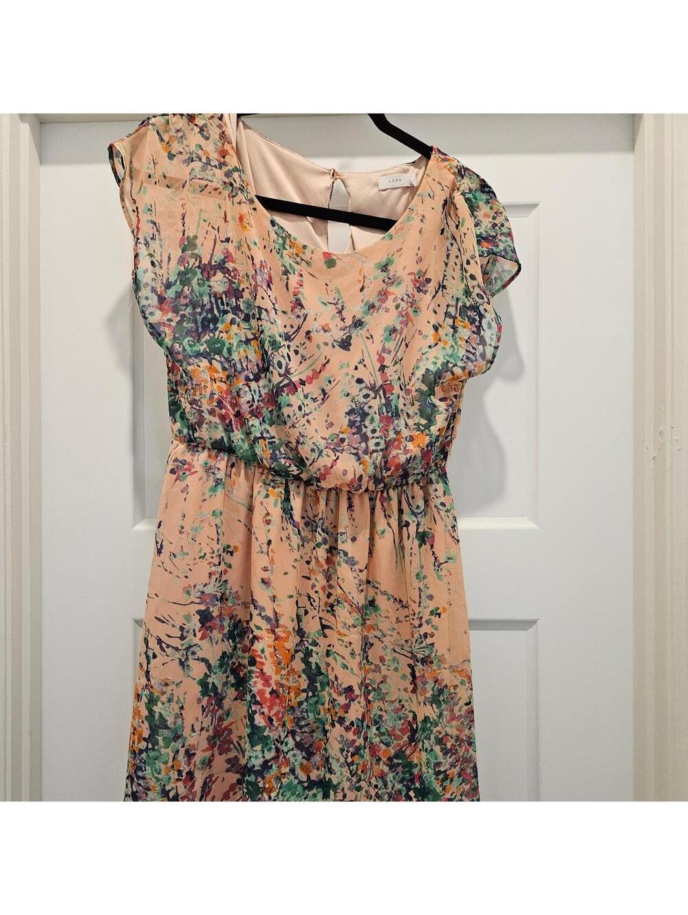 Lush Women's Multi and Pink Dress